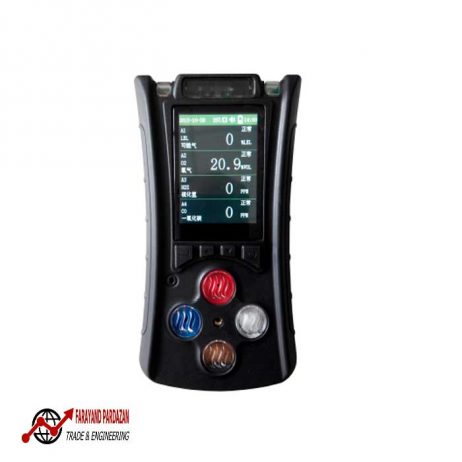 دتکتور گاز پرتابل 4 گازه (H2S-Comb-O2-CO)