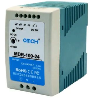 منبع تغذیه OMCH MDR-100-24