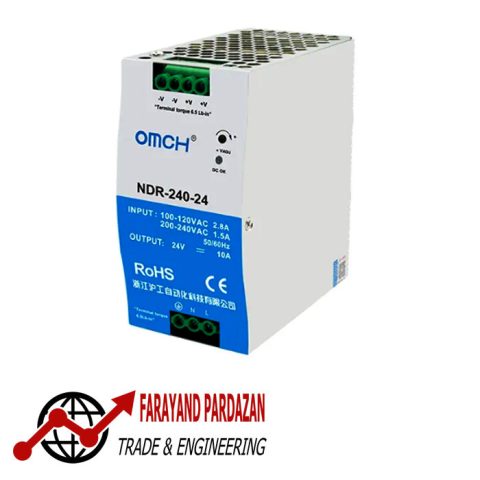 منبع تغذیه OMCH NDR-240-24