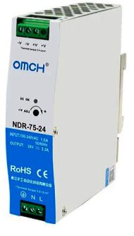 منبع تغذیه OMCH NDR-75-24