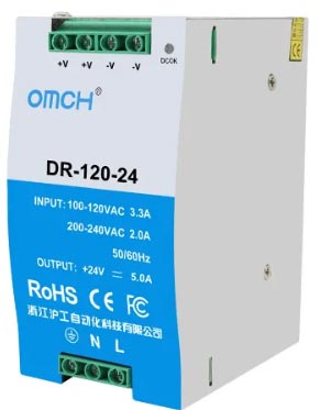منبع تغذیه OMCH DR-120-12