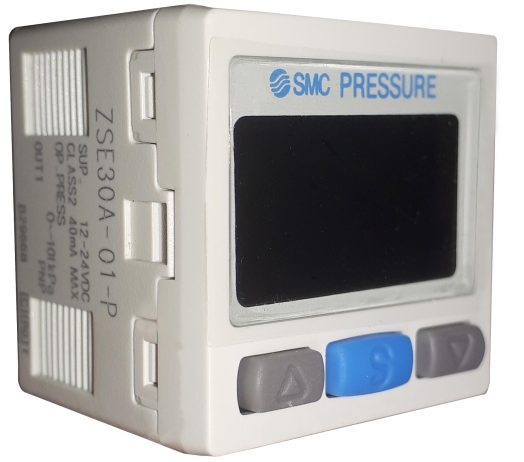 پرشر سوئیچ SMC مدل ZSE30A-01-P-L برای اندازه‌گیری فشار منفی
