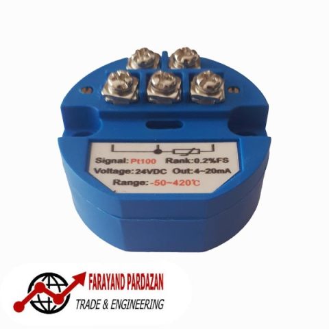 ترانسمیتر دما PT100 مدل ATO-TEMPT-SBW