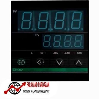 کنترلر دما مدلCH902 نیک سنسو تک سایز 96×96 صنعتی با PID و قابلیت شبکه
