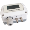 تصویر ترانسمیتر اختلاف فشار هوا AIR DPT سری KDP-210 برند Keram Controls با نمایشگر و اتصالات فشار مثبت و منفی